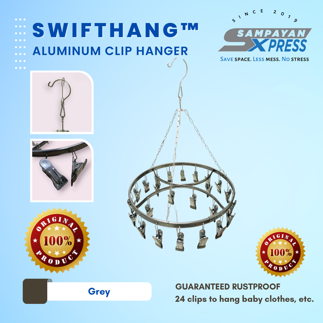 SwiftHang™ Aluminum Clip Hanger