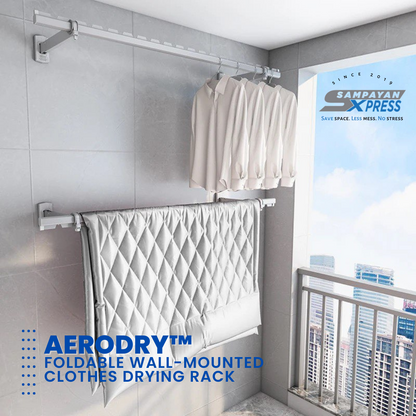 Sampayan Xpress® AeroDry Wallmounted Drying Rack