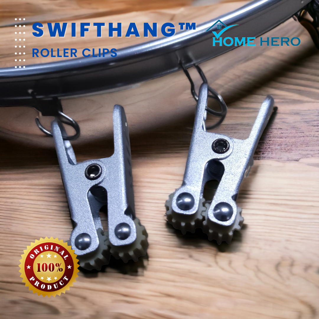 SwiftHang™ Roller Clip Hanger