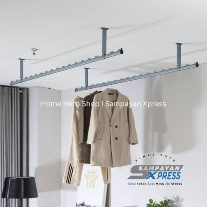 Sampayan Xpress® AeroDry™ Ceiling Drying Rack