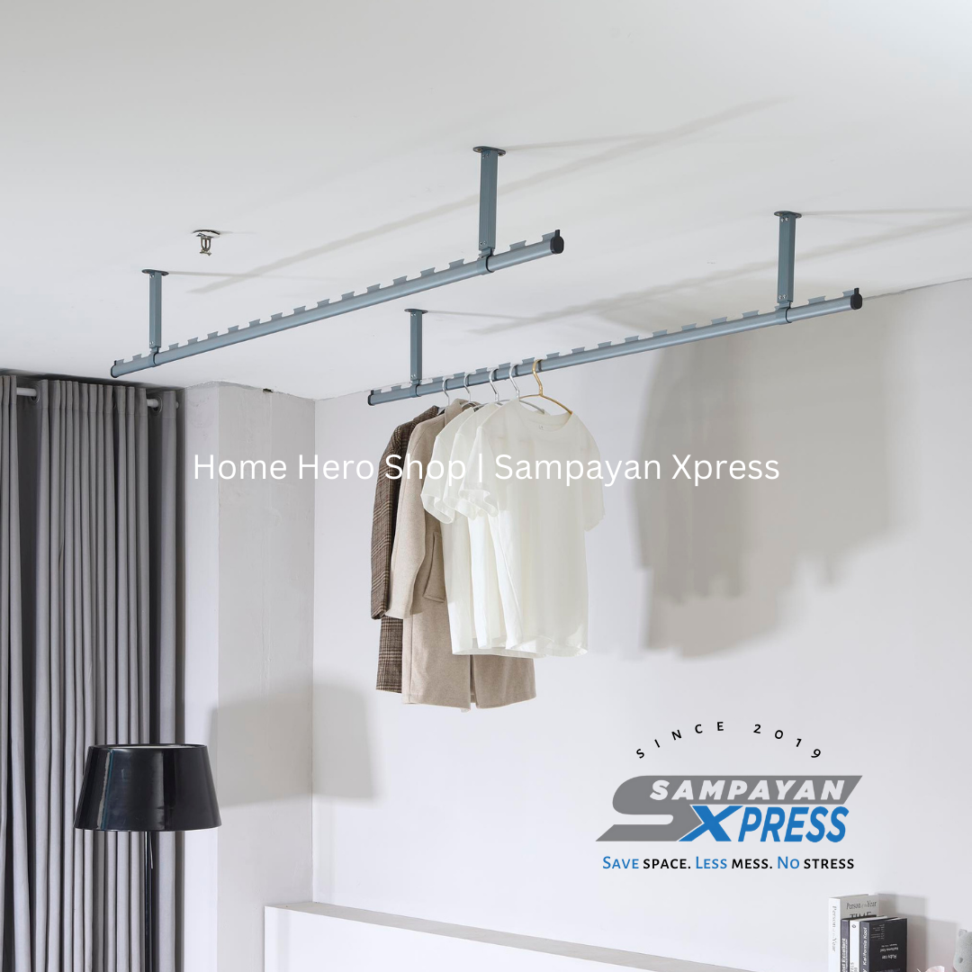 Sampayan Xpress® AeroDry™ Ceiling Drying Rack