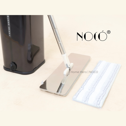 NOCO Titan Stainless Steel Flat Mop - Separate Clean from Dirty Water