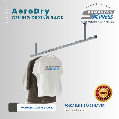 Sampayan Xpress® AeroDry™ Ceiling Drying Rack