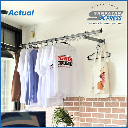 Sampayan Xpress® AeroDry Wallmounted Drying Rack