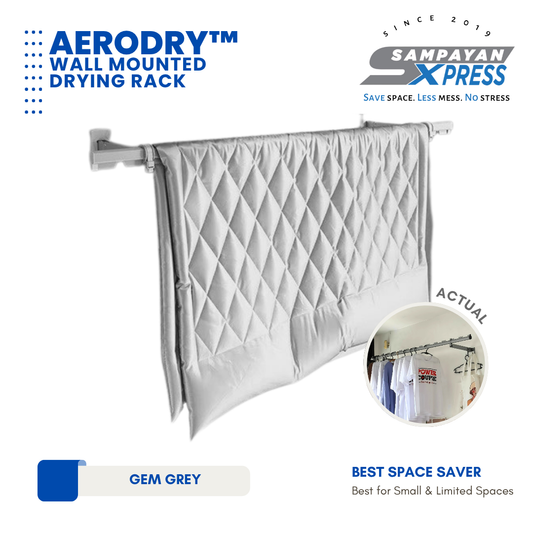 Sampayan Xpress® AeroDry Wallmounted Drying Rack