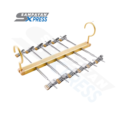 Sampayan Xpress® ClipStack™ Aluminum Multi-Layer Clip Hanger