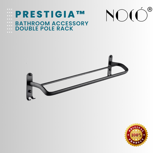 Prestigia™ Bathroom Luxe Accessory Double Pole Bath Towel
