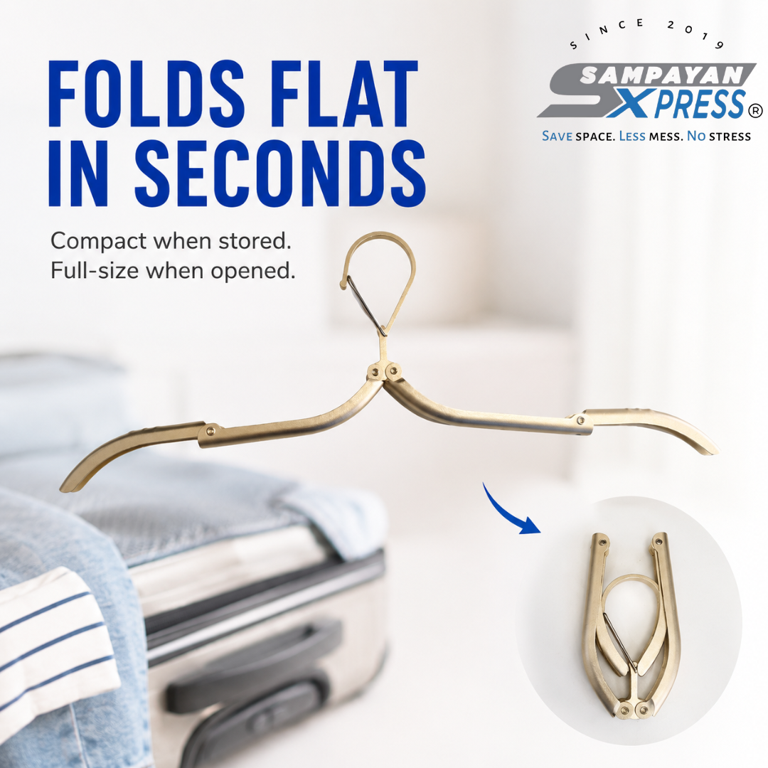 Sampayan Xpress® Travel Folding Hanger
