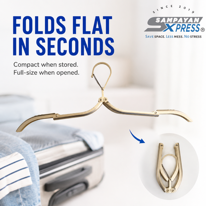 Sampayan Xpress® Travel Folding Hanger