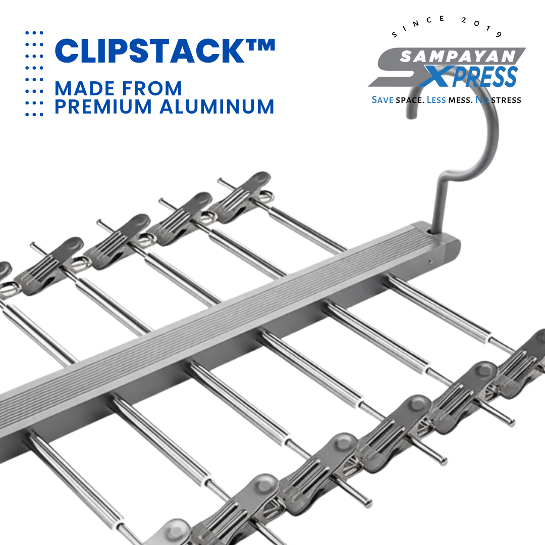 ClipStack™ Aluminum Multi-Layer Clip Hanger