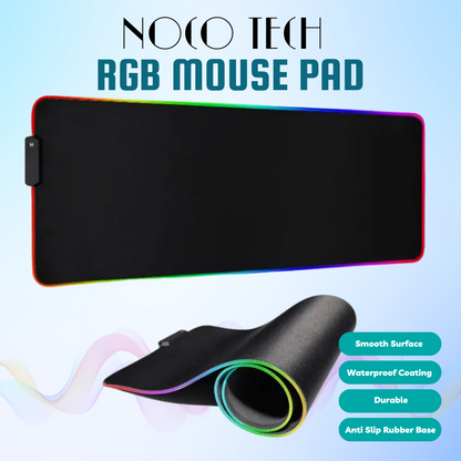 NocoTech™ RGB Gaming Mouse Pad