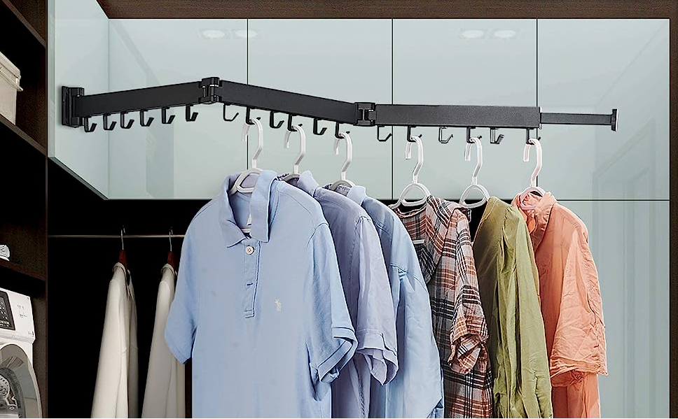 Sampayan Xpress® FlexiHang™ Wall-Mounted Clothes Drying Rack