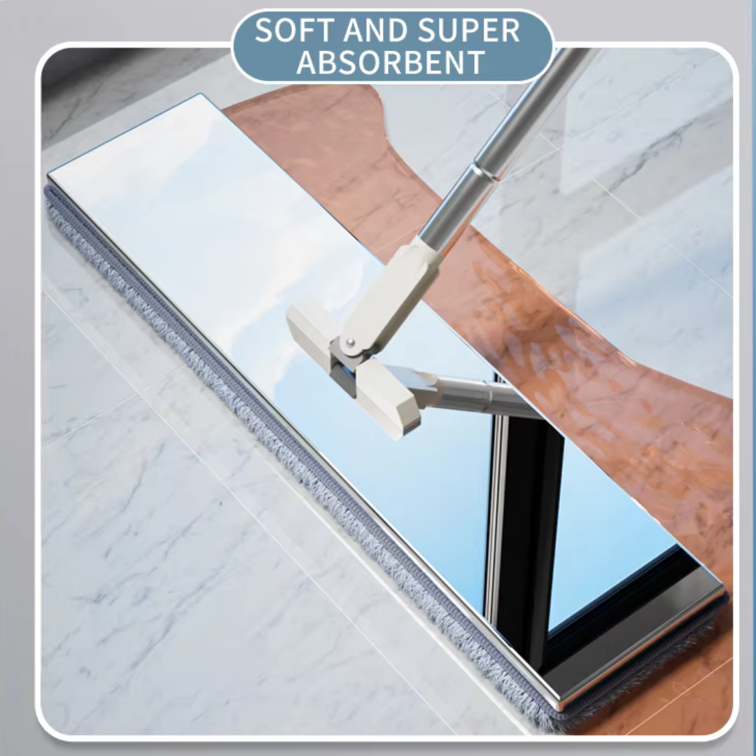 NOCO Titan Stainless Steel Flat Mop - Separate Clean from Dirty Water