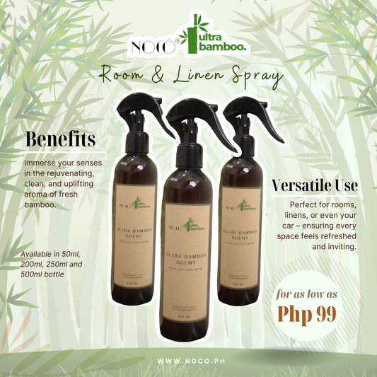 Free Noco Ultra Bamboo Room and Linen Spray 50ml