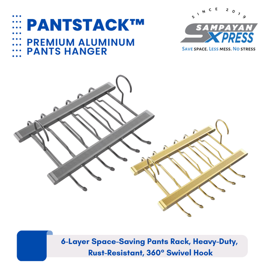 PantStack™ Premium Aluminum Pants Hanger