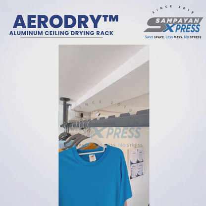 Sampayan Xpress® AeroDry™ Ceiling Drying Rack