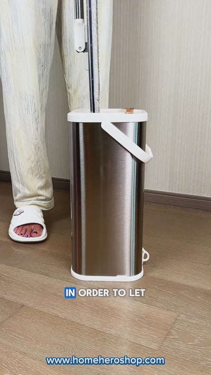 NOCO Titan Stainless Steel Flat Mop - Separate Clean from Dirty Water