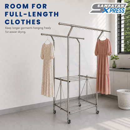 Flexidry™ Y-Type 2-Pole Foldable Drying Rack